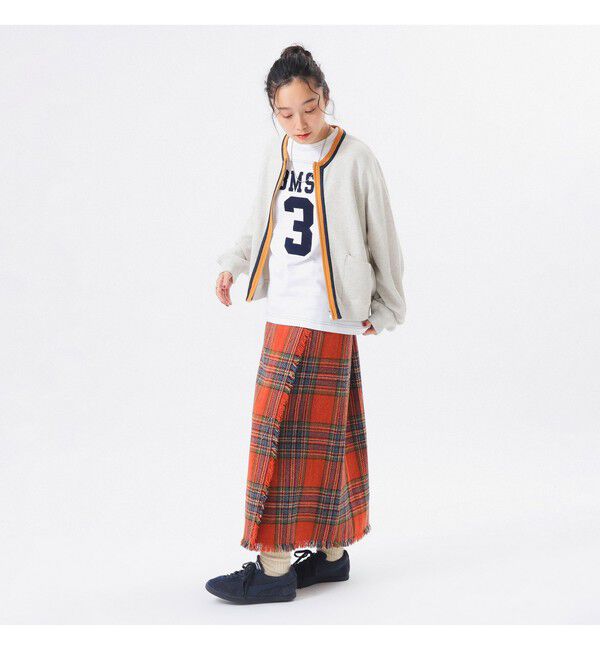 BEAMSBOY「スリートーン スウェット カーディガン」|スウェット・ジャージ|