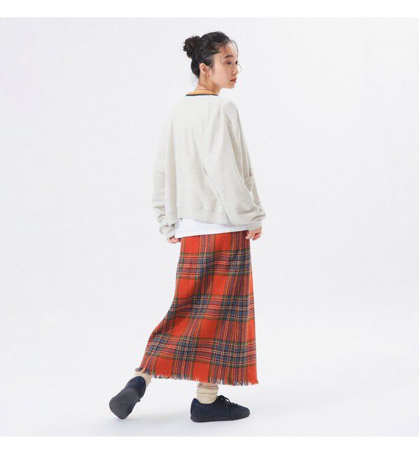 BEAMSBOY「スリートーン スウェット カーディガン」|スウェット・ジャージ|