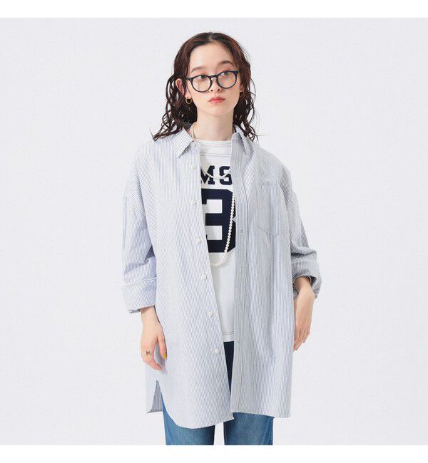 BEAMSBOY「ビッグ ボタンダウン シャツ」|シャツ・ブラウス|