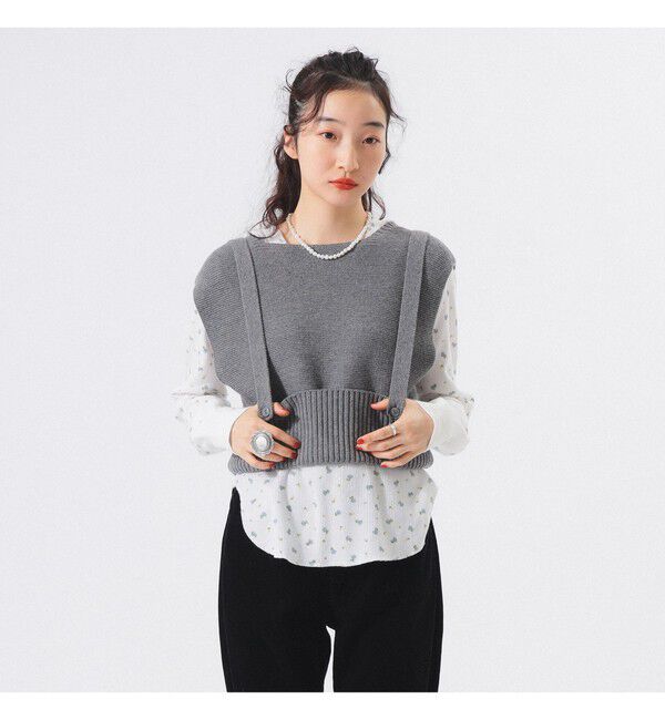 BEAMSBOY「ミリタリー アレンジ ベスト」|ベスト・ジレ|