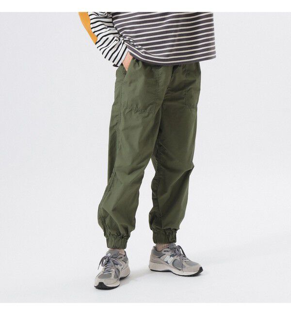 BEAMSBOY「ベイカー ジョガー パンツ」|チノ|