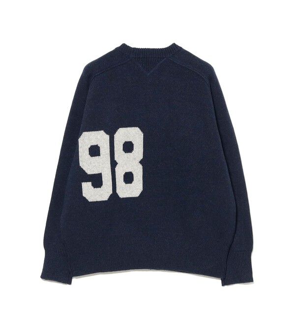BEAMSBOY「ビッグ ロゴ クルー」|ニット・セーター|
