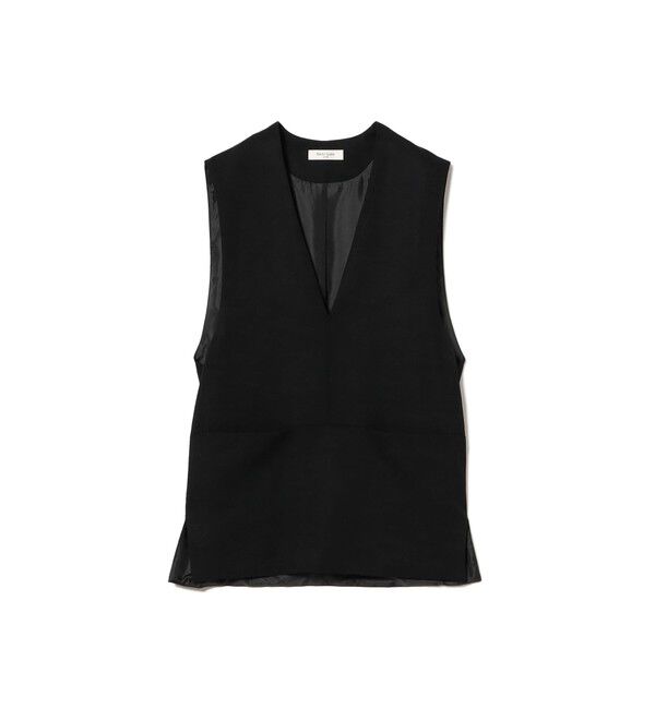 Demi-Luxe BEAMS 「ツイル Vあき プルオーバー ベスト」|シャツ・ブラウス|