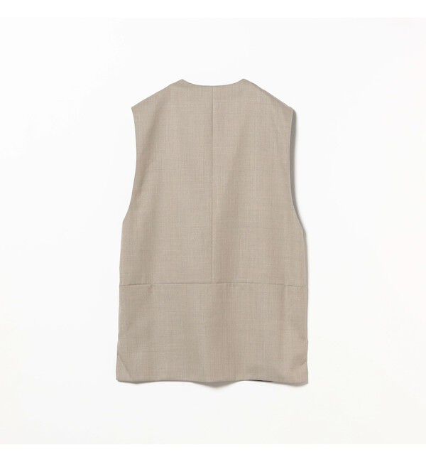 Demi-Luxe BEAMS 「ツイル Vあき プルオーバー ベスト」|シャツ・ブラウス|