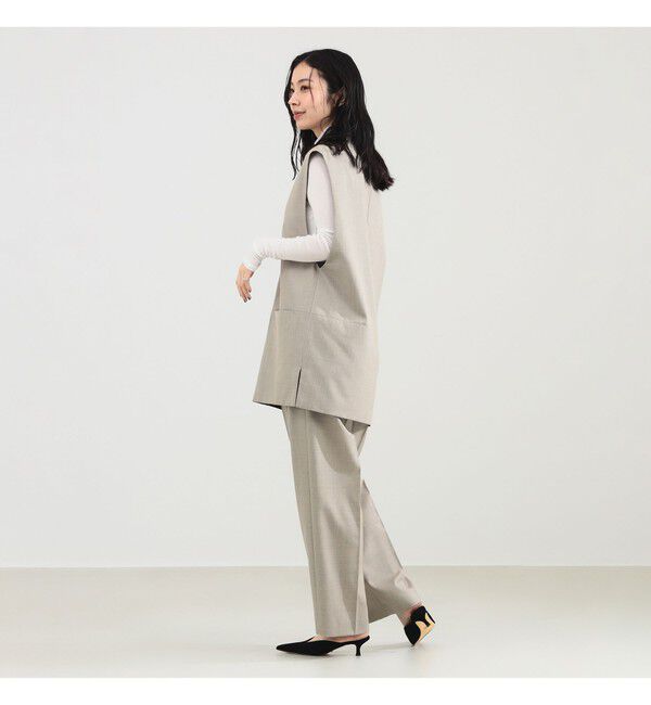 Demi-Luxe BEAMS 「ツイル Vあき プルオーバー ベスト」|シャツ・ブラウス|