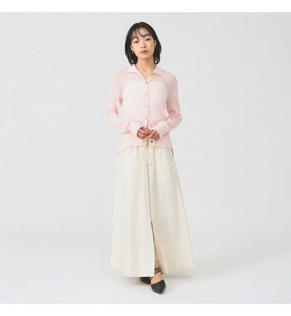 Ray BEAMS 「サイドライン ギャザー スカート」|スカート|