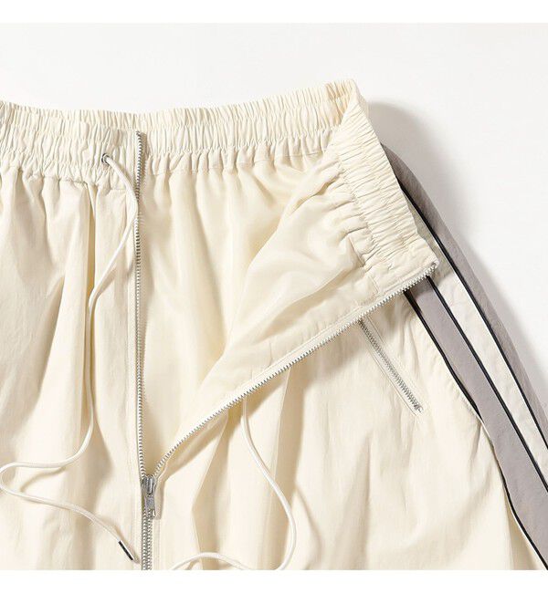 Ray BEAMS 「サイドライン ギャザー スカート」|スカート|