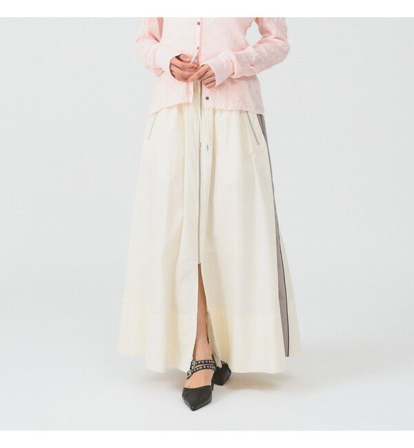 Ray BEAMS 「サイドライン ギャザー スカート」|スカート|