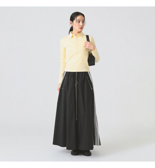 Ray BEAMS 「サイドライン ギャザー スカート」|スカート|