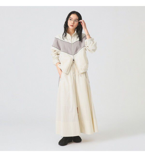 Ray BEAMS 「カラー ブロック トラック ジャケット」|ブルゾン・スタジャン|