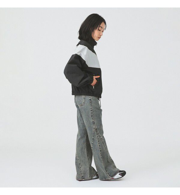 Ray BEAMS 「カラー ブロック トラック ジャケット」|ブルゾン・スタジャン|