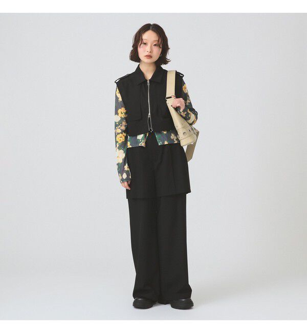 Ray BEAMS 「ジップ ヨーク ベスト」|ベスト・ジレ|