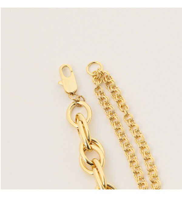 Ray BEAMS 「ミックス チェーン モチーフ ブレスレット」|ブレスレット・バングル|