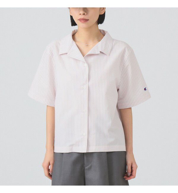 Ray BEAMS 「【別注】Champion / ショートスリーブ シャツ」|シャツ・ブラウス|
