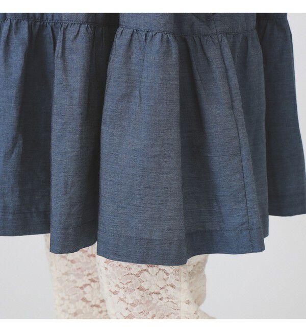 Ray BEAMS 「Gymphlex / ティアード ノースリーブ チュニック」|シャツ・ブラウス|