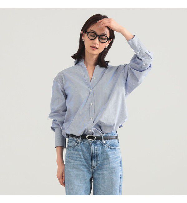 Demi-Luxe BEAMS 「ベーシック オーバーシャツ」|シャツ・ブラウス|