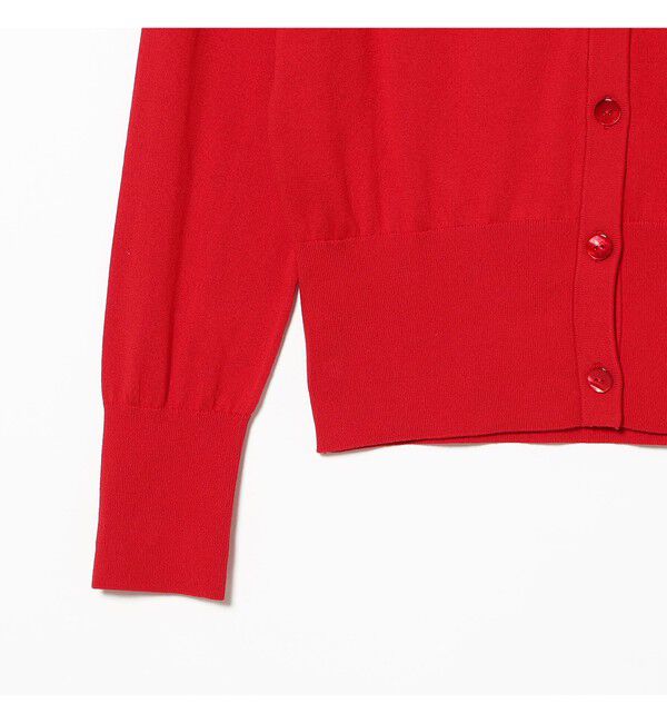 Demi-Luxe BEAMS 「AK+1 / 16ゲージ スビンコットン Vネック カーディガン」|ニット・セーター|