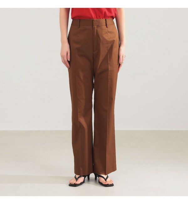 Demi-Luxe BEAMS 「AK+1 / コットン ストレッチ パンツ」|チノ|