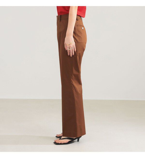 Demi-Luxe BEAMS 「AK+1 / コットン ストレッチ パンツ」|チノ|