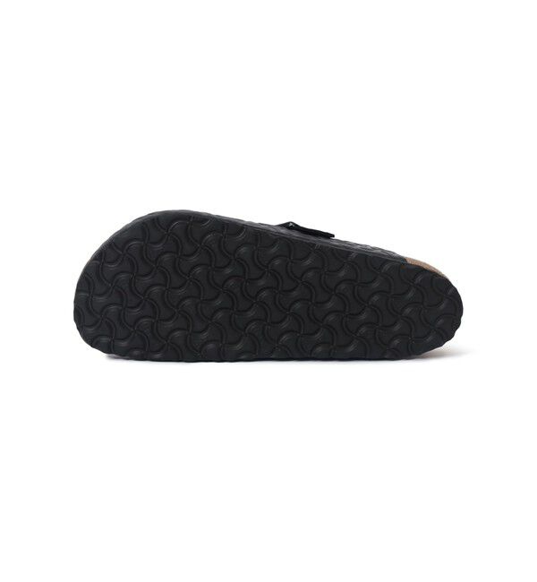 BEAMS「【別注】BIRKENSTOCK / BOSTON &ldquo;BONE PATTERN&rdquo; Smooth BLACK」|サンダル|