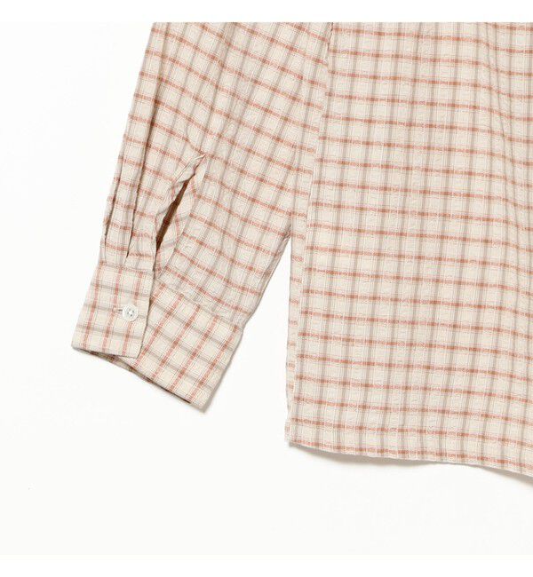 BEAMS PLUS「Open B.D. Sucker Plaid」|シャツ・ブラウス|