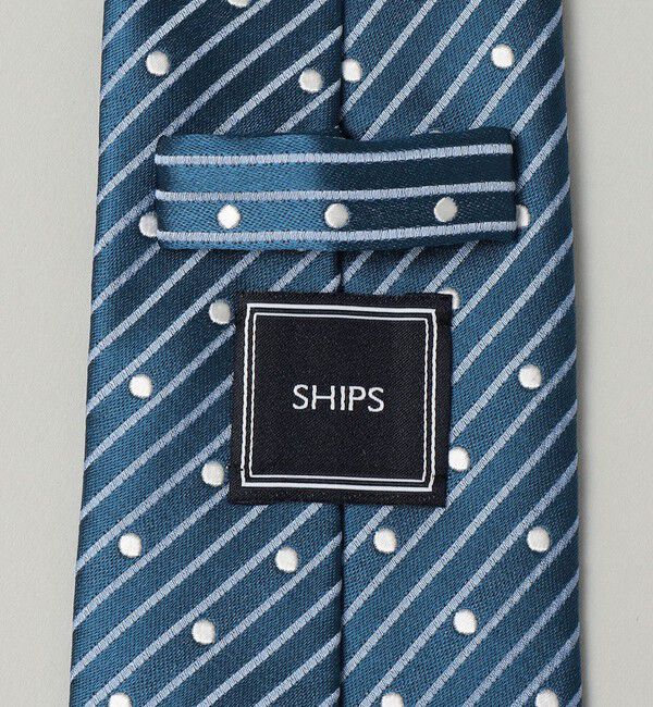 SHIPS「SHIPS: サテン ドビー ドット ネクタイ」|ネクタイ・蝶ネクタイ|