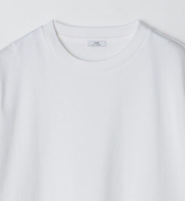 SHIPS「SHIPS: 抗菌・防臭 NANO-FINE（R） コットン クルーネック Tシャツ」|Tシャツ・カットソー|