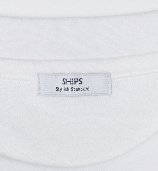 SHIPS「SHIPS: 抗菌・防臭 NANO-FINE（R） コットン クルーネック Tシャツ」|Tシャツ・カットソー|