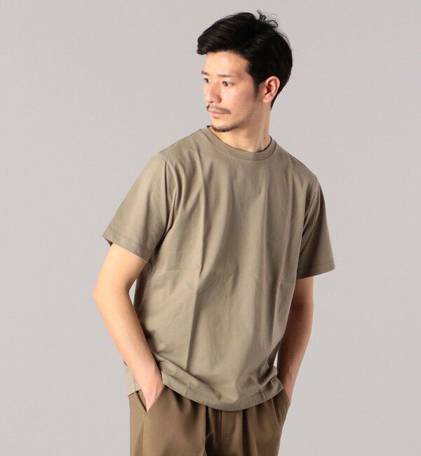 SHIPS「SHIPS: 抗菌・防臭 NANO-FINE（R） コットン クルーネック Tシャツ」|Tシャツ・カットソー|