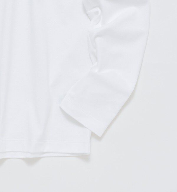 SHIPS「SHIPS: 抗菌・防臭 NANO-FINE(R) ハイゲージ Vネック Tシャツ (ロンT)」|Tシャツ・カットソー|