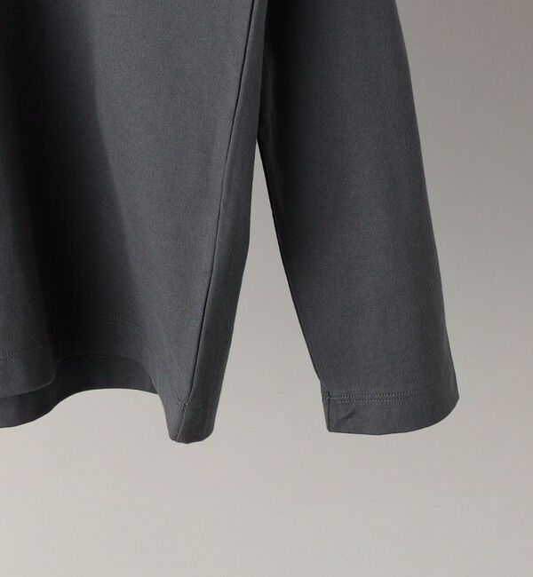 SHIPS「SHIPS: 抗菌・防臭 NANO-FINE(R) ハイゲージ Vネック Tシャツ (ロンT)」|Tシャツ・カットソー|