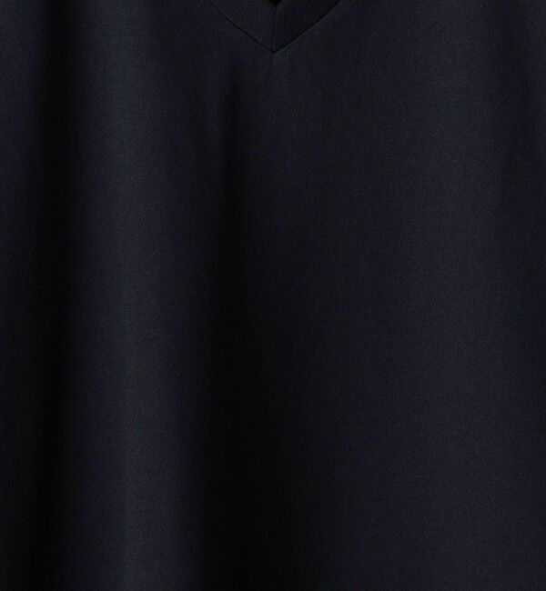 SHIPS「SHIPS: 抗菌・防臭 NANO-FINE(R) ハイゲージ Vネック Tシャツ (ロンT)」|Tシャツ・カットソー|