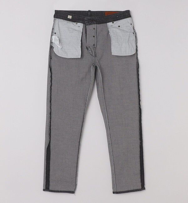 SHIPS「YCHAI: ブラック デニム パンツ」|デニム|