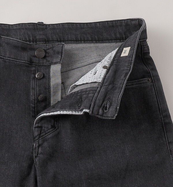 SHIPS「YCHAI: ブラック デニム パンツ」|デニム|