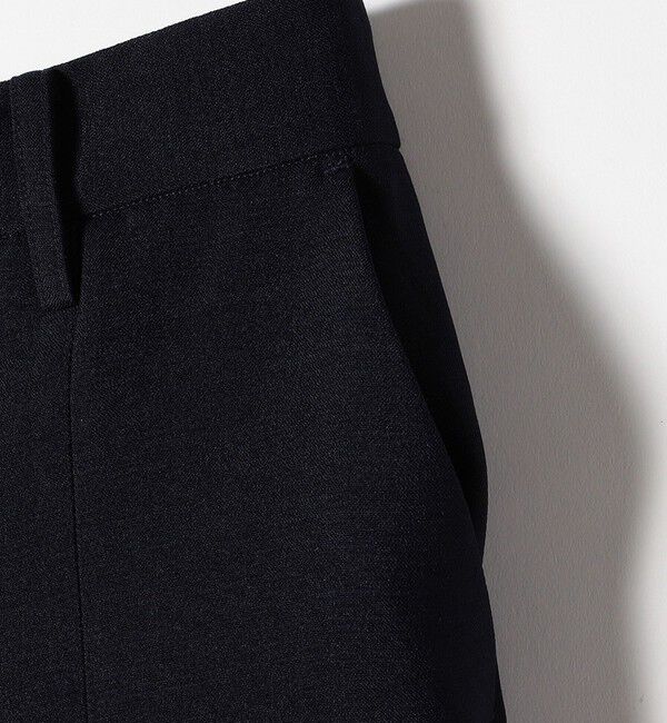 SHIPS any「SHIPS any:〈洗濯機可能〉ダブルクロス スリット パンツ［NAVY BLUE］」|チノ|