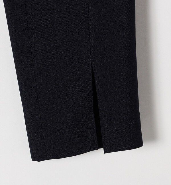 SHIPS any「SHIPS any:〈洗濯機可能〉ダブルクロス スリット パンツ［NAVY BLUE］」|チノ|