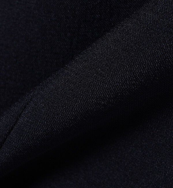 SHIPS any「SHIPS any:〈洗濯機可能〉ダブルクロス スリット パンツ［NAVY BLUE］」|チノ|