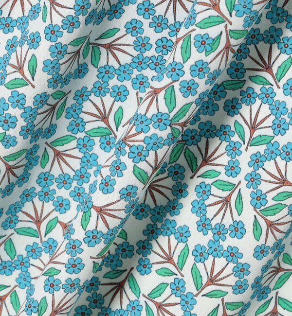 SHIPS any「SHIPS any:〈洗濯機可能〉SPRINTEX プチ フラワー ギャザー スカート」|スカート|