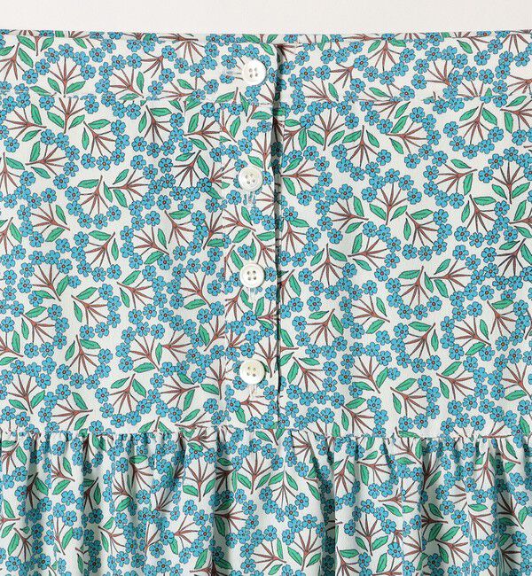 SHIPS any「SHIPS any:〈洗濯機可能〉SPRINTEX プチ フラワー ギャザー スカート」|スカート|