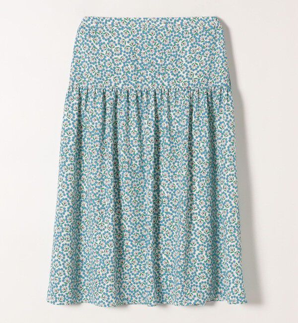 SHIPS any「SHIPS any:〈洗濯機可能〉SPRINTEX プチ フラワー ギャザー スカート」|スカート|