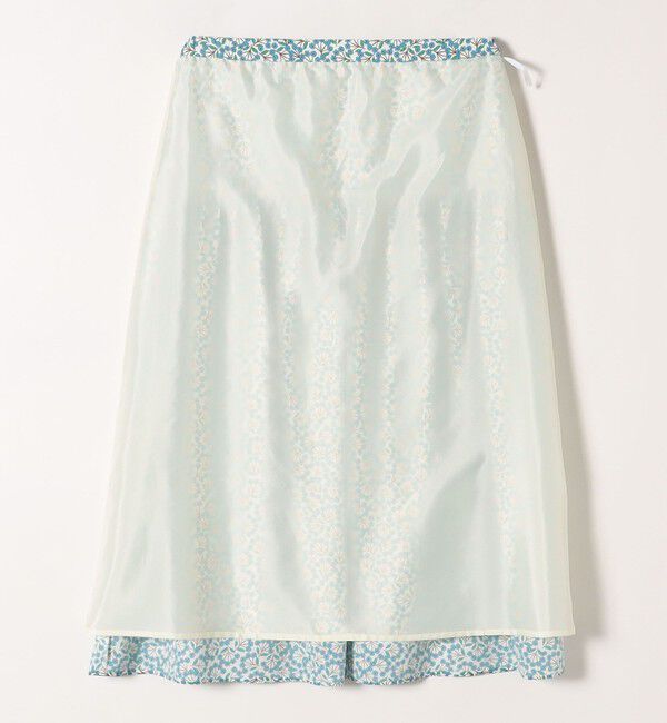 SHIPS any「SHIPS any:〈洗濯機可能〉SPRINTEX プチ フラワー ギャザー スカート」|スカート|