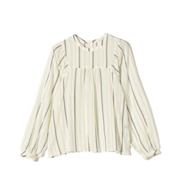 SHIPS for women「〈手洗い可能〉前後 2WAY シアー ストライプ ブラウス◇」|シャツ・ブラウス|