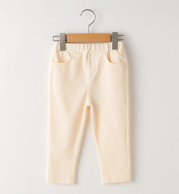 SHIPS KIDS「SHIPS KIDS:80～90cm / ツイル ジャージー パンツ」|その他|ナチュラル