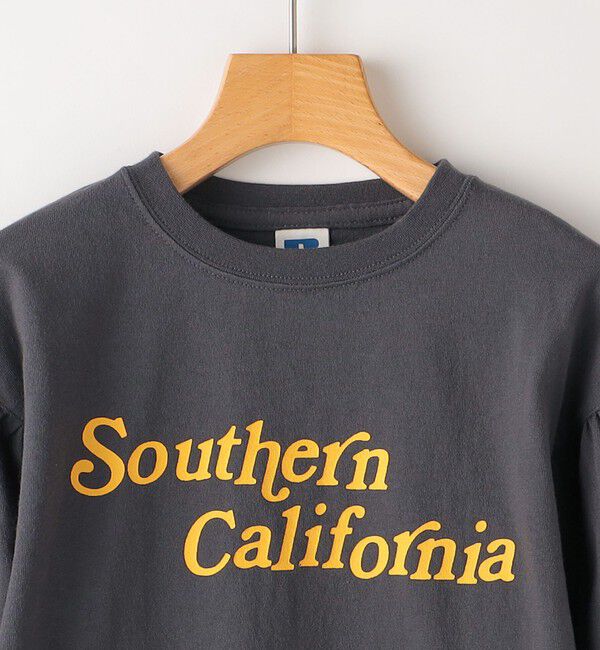 SHIPS KIDS「【SHIPS KIDS別注】RUSSELL ATHLETIC:100～150cm / 長袖 TEE」|Tシャツ・カットソー|