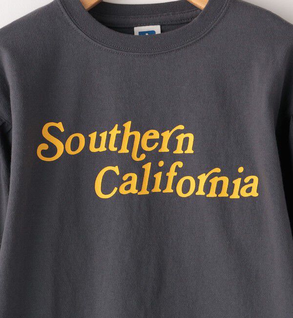 SHIPS KIDS「【SHIPS KIDS別注】RUSSELL ATHLETIC:100～150cm / 長袖 TEE」|Tシャツ・カットソー|