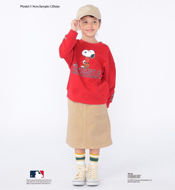 SHIPS KIDS「【SHIPS KIDS別注】Gramicci:100～150cm / トラぺーズ スカート」|台形|