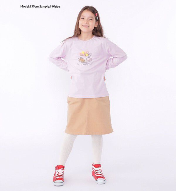 SHIPS KIDS「【SHIPS KIDS別注】Gramicci:100～150cm / トラぺーズ スカート」|台形|