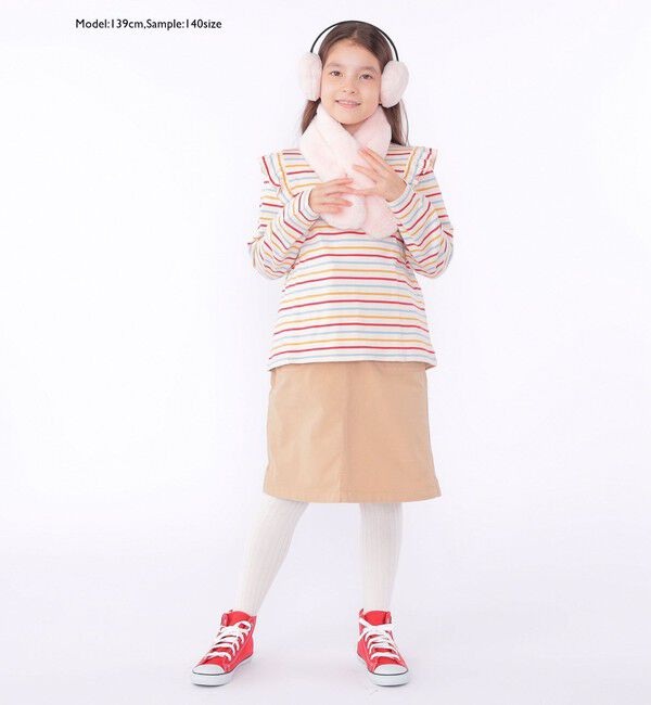 SHIPS KIDS「【SHIPS KIDS別注】Gramicci:100～150cm / トラぺーズ スカート」|台形|
