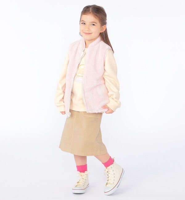 SHIPS KIDS「【SHIPS KIDS別注】Gramicci:100～150cm / トラぺーズ スカート」|台形|