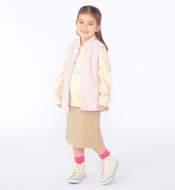 SHIPS KIDS「【SHIPS KIDS別注】Gramicci:100～150cm / トラぺーズ スカート」|台形|